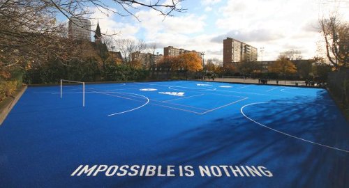 Battersea Tech Park after Chelsea and Adidas got done with it